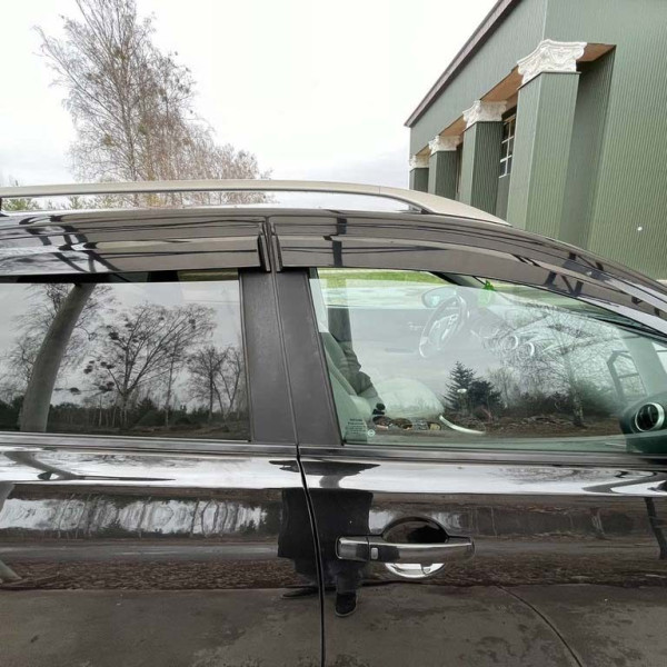 Дефлекторы окон ветровики Nissan Qashqai 2007-2014 скотч SunPlex (SP-S-76)