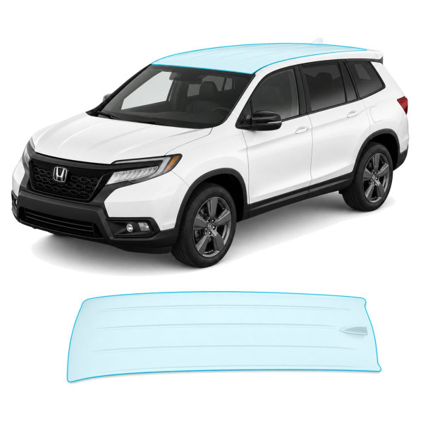 Антигравийная защитная бронепленка по лекалам для Honda Passport III 2019-2021 - зона крыши