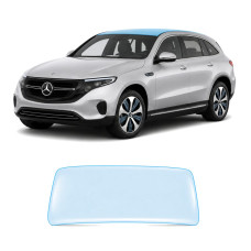 Антигравийная защитная бронепленка по лекалам для Mercedes-Benz EQC N293 2019-2023 - зона крыши
