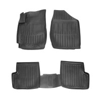 Комплект 3D ковриков в салон Toyota Corolla (E120) (2000-2006)