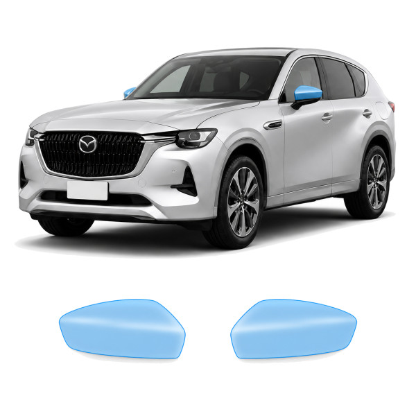 Антигравійна захисна бронеплівка за лекалами для Mazda CX-60 2022- дзеркала