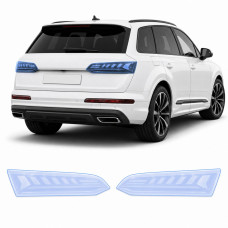 Антигравийная защитная бронепленка по лекалам для Audi Q7 4M second facelift 2024- задние фонари стопы