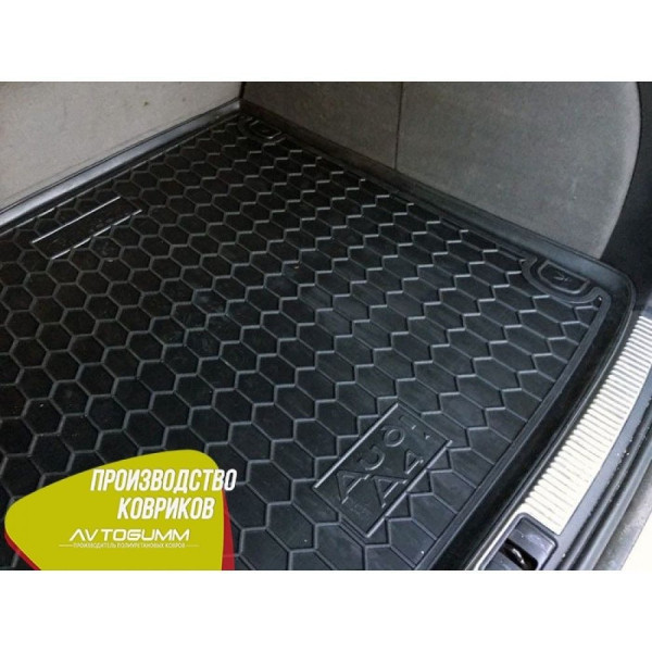 Автомобільний килимок в багажник Audi A4 (B6 / B7) 2001 - Універсальний / Гумовий (Avto-Gumm)