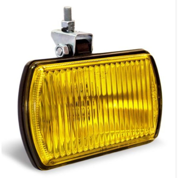 Противотуманная фара Wassa квадратная 178 х 141 мм / ближний свет / 12V / Желтая 1 шт (ФПГ-106)