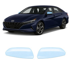 Антигравийная защитная бронепленка по лекалам для Hyundai Elantra CN7 2020-2023 - зеркала