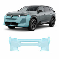 Антигравийная защитная бронепленка по лекалам для Citroen C5 Aircross II 2025- передний бампер