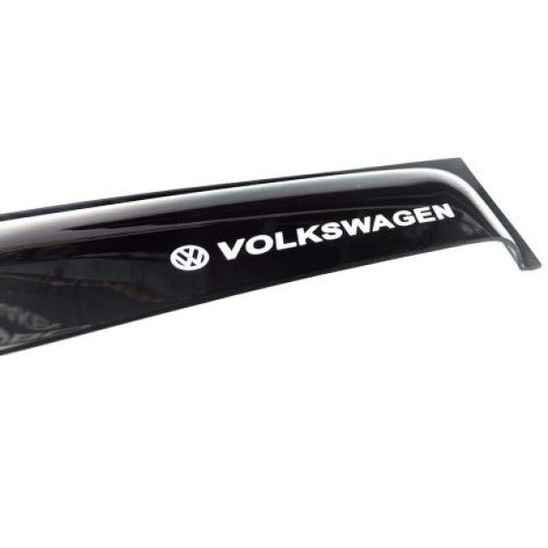 Дефлекторы окон ветровики Volkswagen Golf 5 Хэтчбек 2003-2009 Скотч 3M Voron Glass