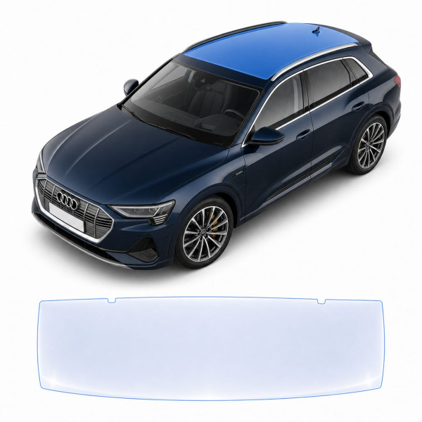 Антигравийная защитная бронепленка по лекалам для Audi e-tron GE 2019-2022 - зона крыши