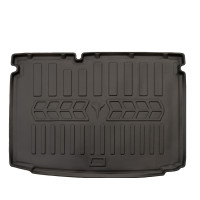 Килимок в багажник 3D для Volkswagen Polo (2009-2017) (lower trunk)