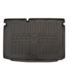Килимок в багажник 3D для Volkswagen Polo (2009-2017) (lower trunk)