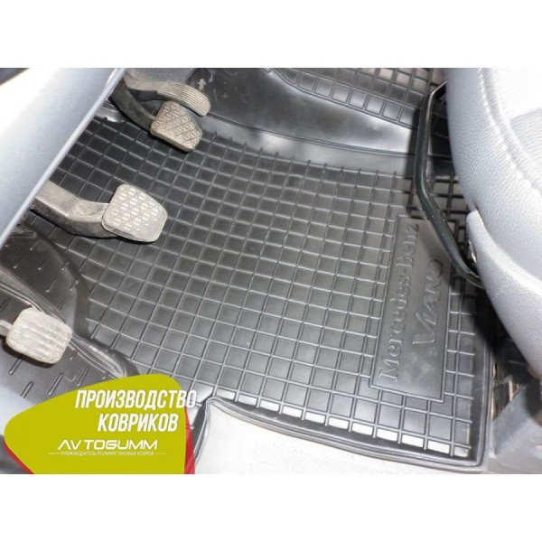 Автомобільні килимки в салон Mercedes Vito/Viano (W639) 2003- (Avto-Gumm)
