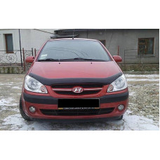 Дефлектор капота мухобойка для Hyundai Getz 2002-2011