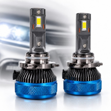 LED лампи для авто Pulso HB3 LED-chips 3570 CSP 9-30V 2*65W 13000Lm 6000k 2 шт