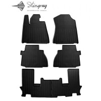 Автомобильные коврики в салон для Toyota Sequoia II (XK60) 2008- 6 шт