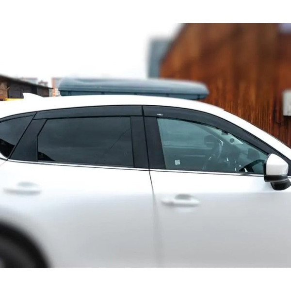 Дефлектори вікон вітровики HIC для Mazda CX-5 2017- Оригінал (Ma39-IJ)