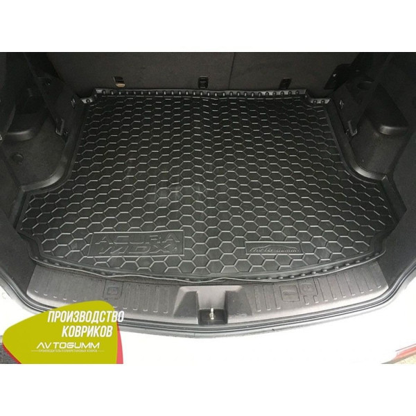 Автомобильный коврик в багажник Acura MDX 2006-2014 / Резиновый (Avto-Gumm)