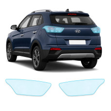Антигравійна захисна бронеплівка за лекалами для Hyundai Creta I 2015-2017 - задні ліхтарі стопи