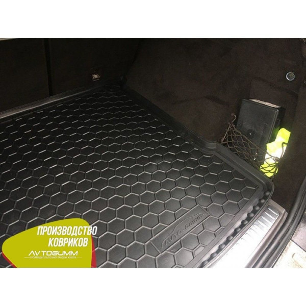 Автомобильный коврик в багажник Mercedes ML (W166) 2011- / GLE 2014- / Резиновый (Avto-Gumm)