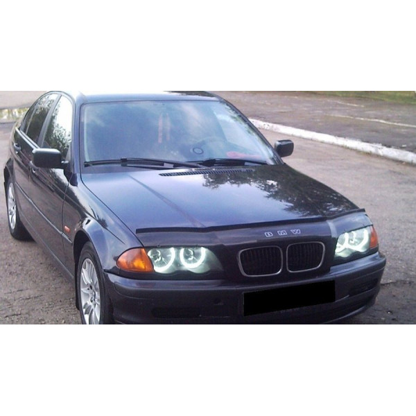 Дефлектор капоту мухобійка для BMW 3 серії (46 кузов) 1998-2001