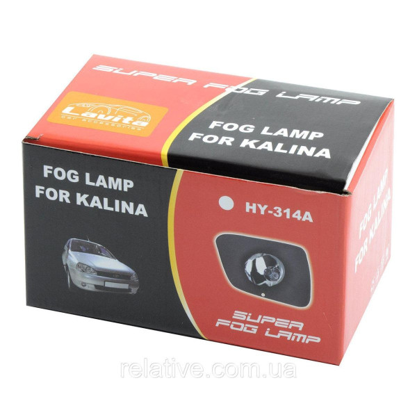 Протитуманні фари Lavita LED для ВАЗ Калина 1117 1118 1119 2 шт (HY-314A 7)
