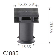 Клипса крепления молдинга VW AUDI SEAT SKODA (6Q0853147 6Q0.853.147 12461) C1885