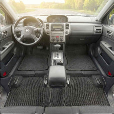 Коврики в салон EVA для Nissan X-Trail (T30) 2001-2007 Полный комплект 5 шт