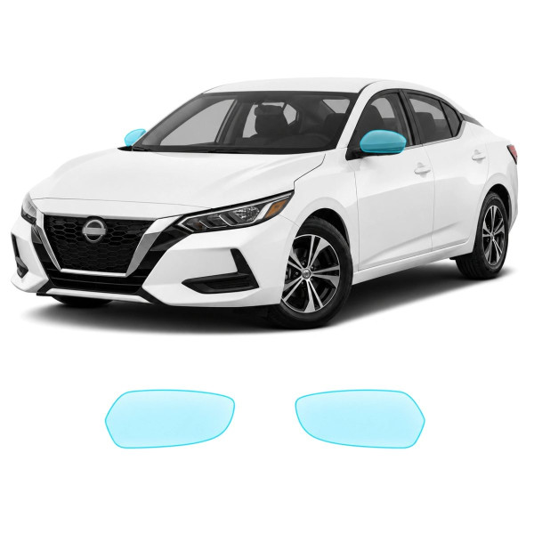 Антигравійна захисна бронеплівка за лекалами для Nissan Sentra B18 2020-2023 - дзеркала