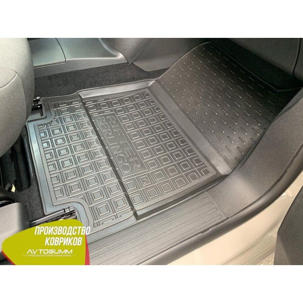 Автомобильные коврики в салон Peugeot Rifter 19-/Citroen Berlingo 19- TOP (Avto-Gumm)