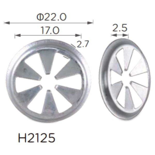 Шайба D=22MM Volkswagen, Ford, Audi (W703505, 867863849A, 20530)H2125)