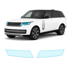 Антигравійна захисна бронеплівка за лекалами для Land Rover Range Rover L460 2022- оптика (фари та ПТФ)
