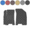 Коврики в салон передние для Chevrolet Aveo T200 T250 2003-2011 Экокожа 2 шт (Rombus)