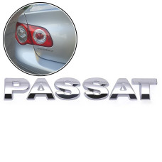 Емблема для напис Passat 124x15 мм роздільна напис 3М скотч (3G08536872ZZ)