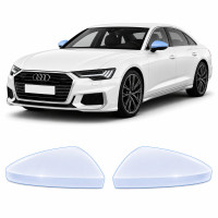 Антигравийная защитная бронепленка по лекалам для Audi A8 D5 facelift 2022- зеркала