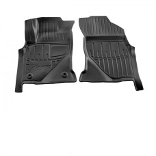 Передние 3D коврики для Toyota Hilux VIII (Crew Cab) (2015–...) Тойота