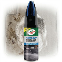 Пінний очисник салону килимків Turtle Wax Odor-X із щіткою 400 мл (52894)