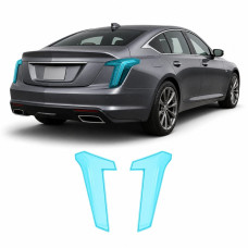 Антигравійна захисна бронеплівка за лекалами для Cadillac CT5 I 2019-2024 - задні ліхтарі стопи
