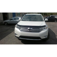 Дефлектор капота мухобойка для Toyota Highlander 2010-2014