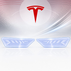 Антигравійна захисна бронеплівка за лекалами для Tesla Model 3 I 2017-2023 - задні ліхтарі стопи