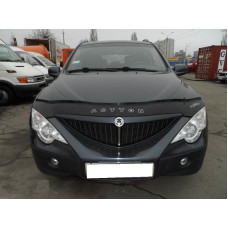 Дефлектор капота мухобойка Ssang Yong Actyon 2006-