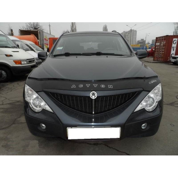 Дефлектор капота мухобойка Ssang Yong Actyon 2006-