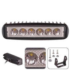 LED Додаткова Фара 160x47x45 мм 18W 6000К 9-36V Sport Далеке світло (WLP-7616)