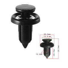Клипса распорные Honda, Nissan (0155309241, 91506-S9A-003, 91506S9A003, 11423) (C1119)