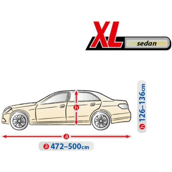 Тент автомобильный для Седана Kegel-Blazusiak XL 510x136 см Optimal Garage (5-4317-241-2092)