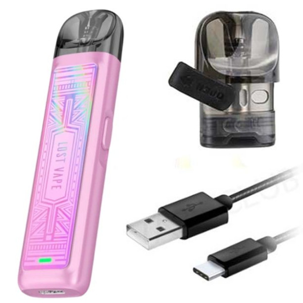 Багаторазова Pod-система Lost Vape Ursa NANO 800mAh 2.5 мл Hold Rose Pink