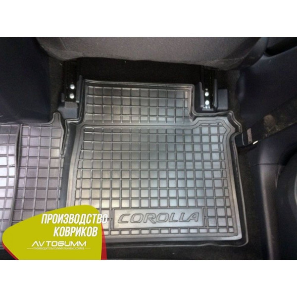 Автомобільні килимки в салон Toyota Corolla 2013-2019 (Avto-Gumm)