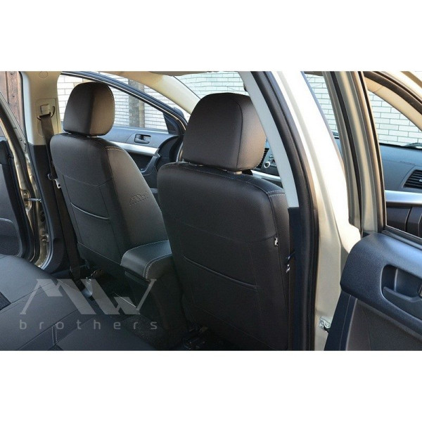 Авточохли модельні MW Brothers для Mitsubishi Lancer X Sportback c 2008