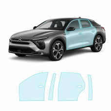 Антигравійна захисна бронеплівка за лекалами для Citroen C5 X I 2022- зони дверей і стійки вікон