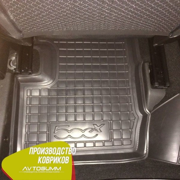 Автомобильные коврики в салон Fiat 500X 2015- (Avto-Gumm)