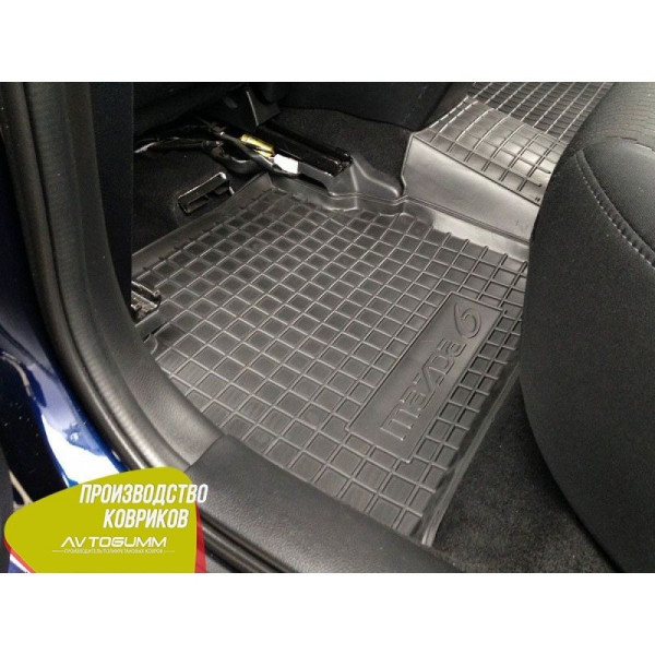 Автомобільні килимки в салон Mazda 6 2007-2013 (Avto-Gumm)