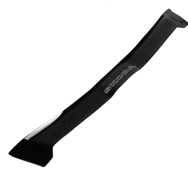 Дефлектор капоту мухобійка Skoda Octavia A5 2004-2013 (Коротка) Voron Glass